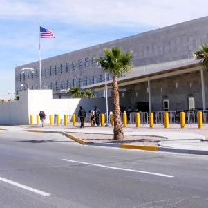 Consulado General de los Estados Unidos en Cd. Juarez, México.