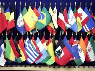 Banderas de América Latina.