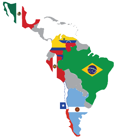 América latina.