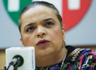 Beatriz Paredes, Presidenta del Patido Revolucionario Institucional (PRI), México.