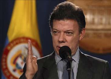 Juan Manuel Santos, Candidato a al presidencia de Colombia, 2010.