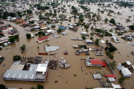 Inundaciones en Tabasco, México Nov 2009