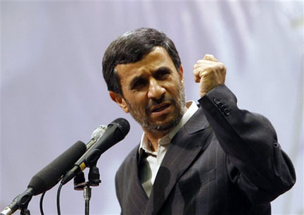 Presidente Iraní Mahmud Ahmedineyad